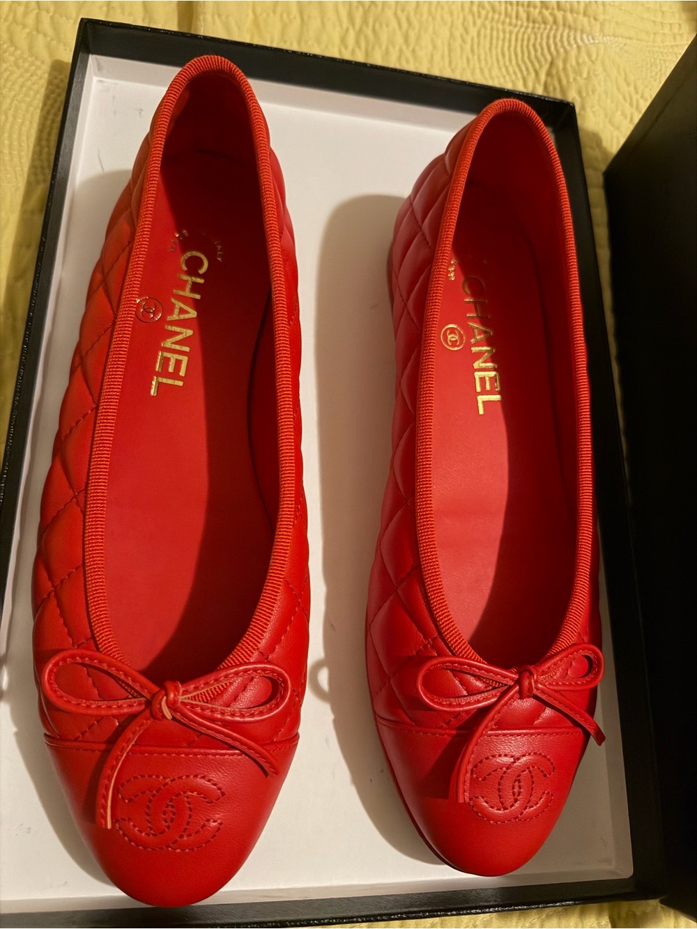 Chanel ballerina flats